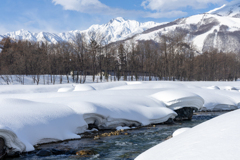 雪の層