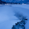 雪国の小川