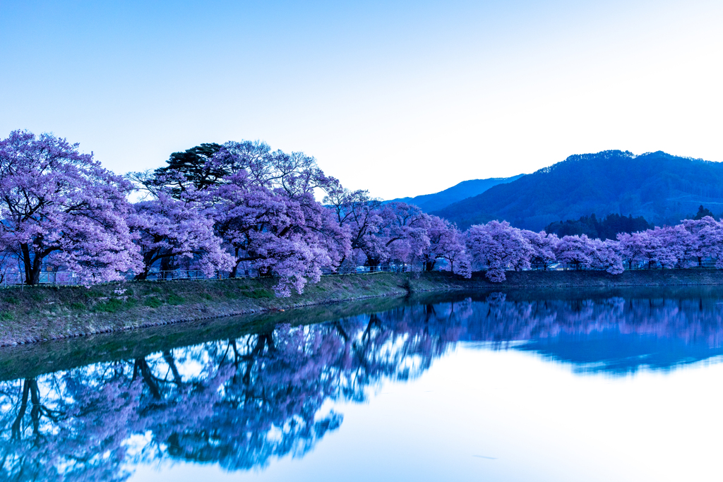 静かに夜明け待つ