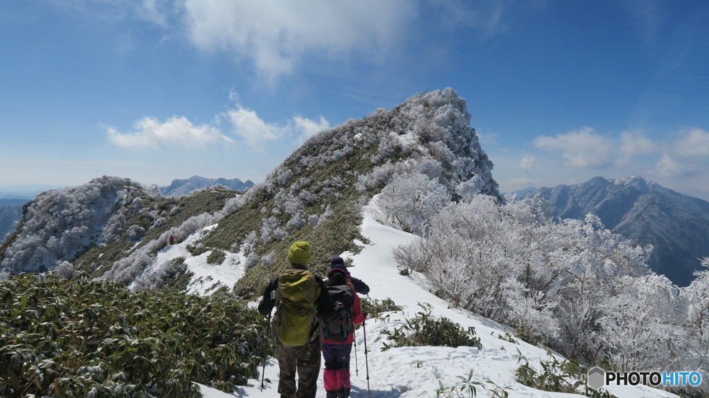 2月の寒風山