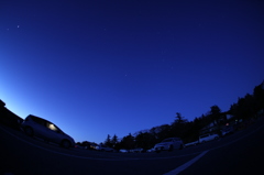 大台ケ原の星景