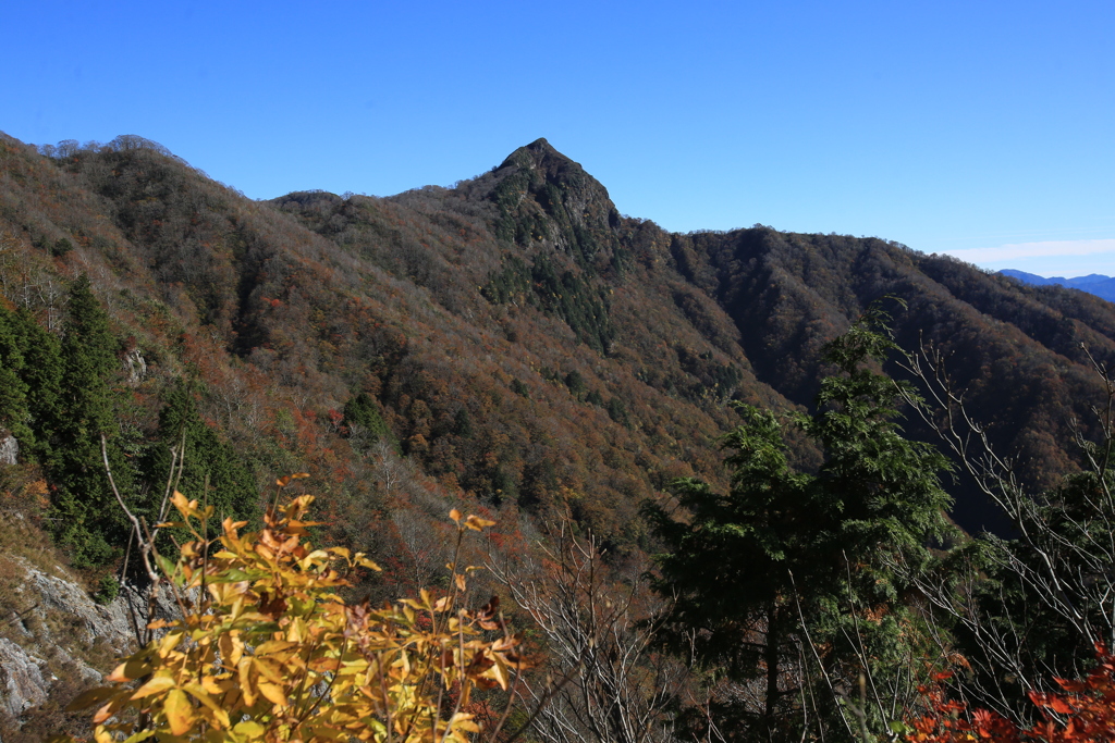 冠山　奥美濃のマッターホルン