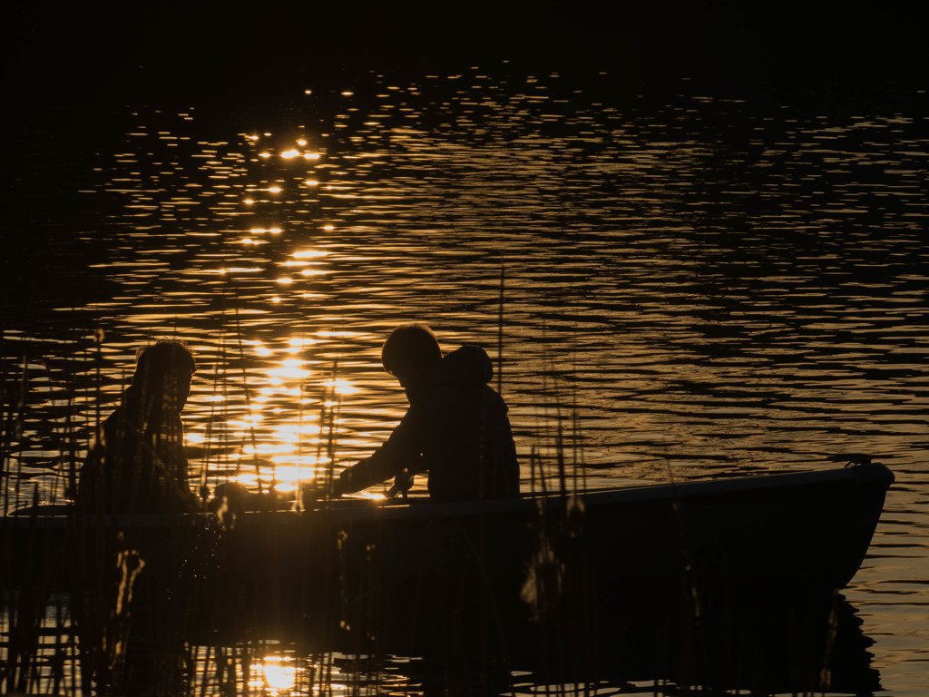 冬の夕暮れ
