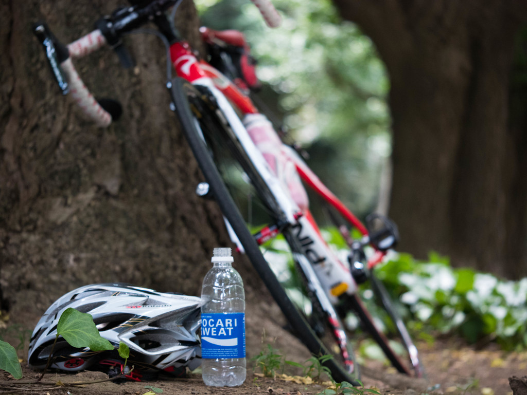 ポカリで休憩