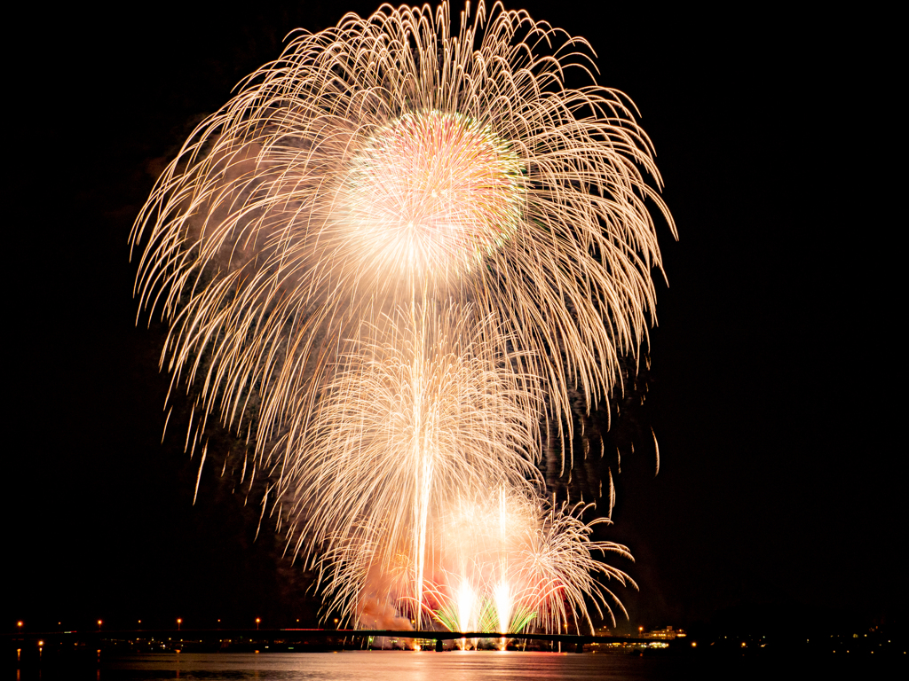 2019年８月５日　河口湖湖上祭１