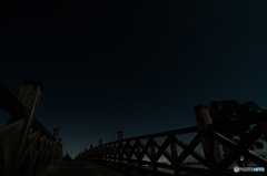 鶴の舞橋　夜