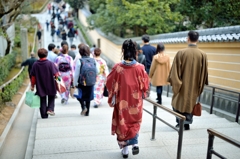 参拝帰り