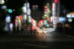 都会の光