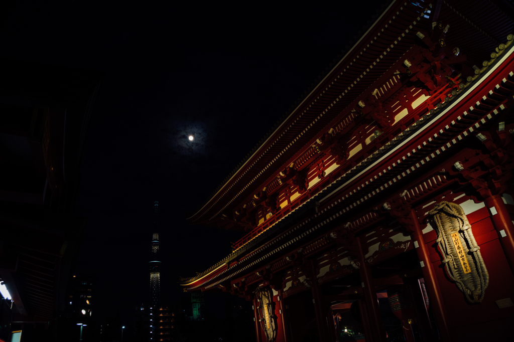 寺院＆スカイツリー