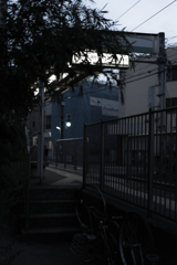 逆さチャリ