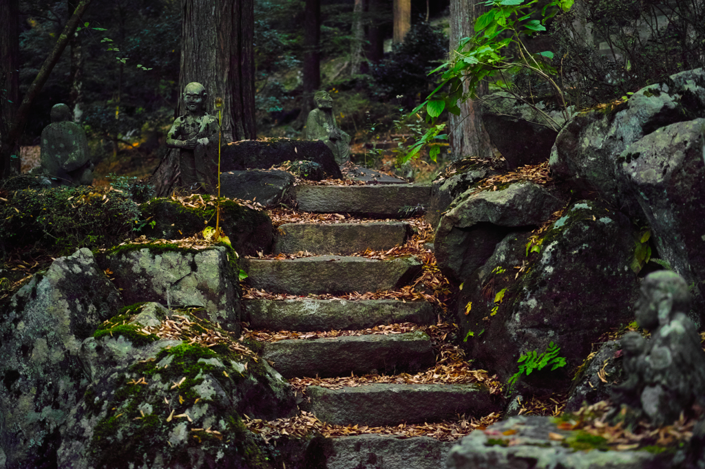 箱根のお寺にて