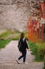 ママとおさんぽ