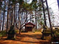 無人の稲荷神社