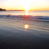 First sunrise at Shonan Beach in 2016