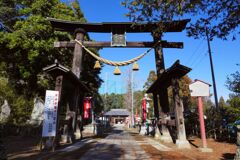 熊谷　雷電神社　鳥居