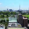 不忍池とスカイツリー_俯瞰