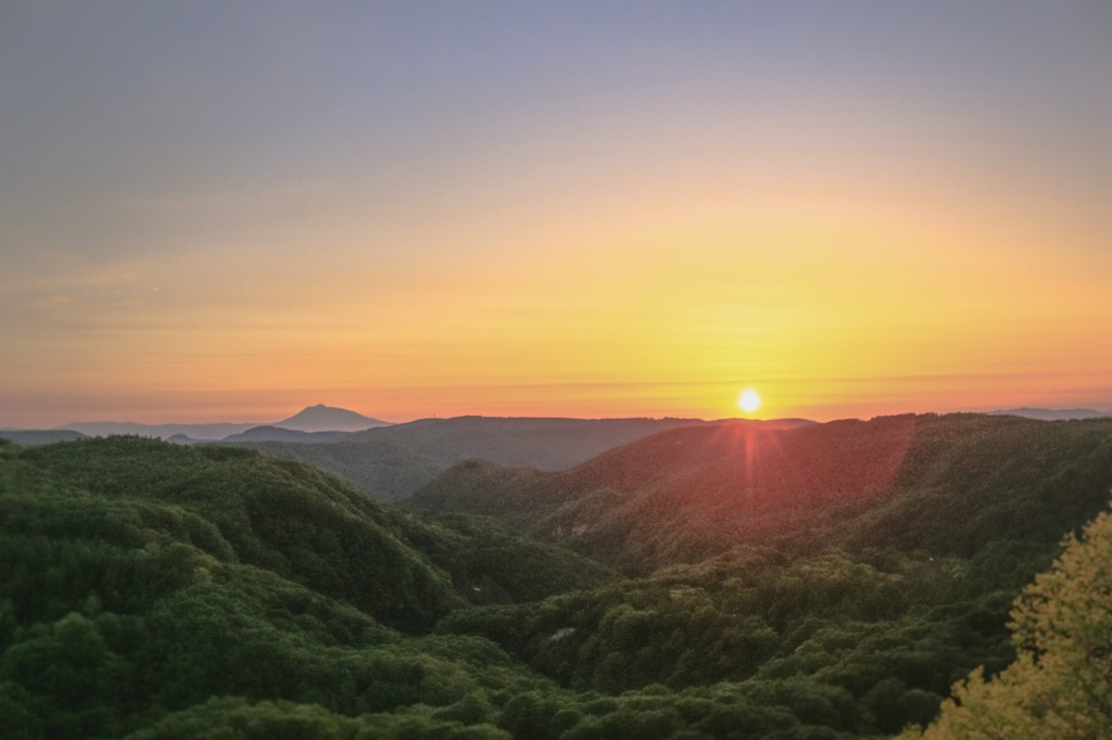 八甲田の夕焼け