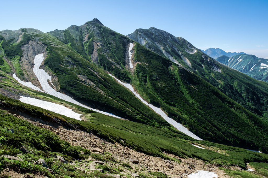 ワリモ岳・鷲羽岳