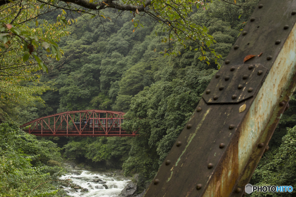 別子銅山　トロッコ列車