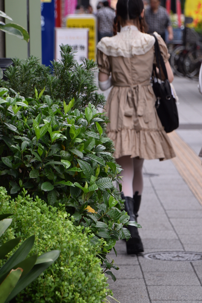 浅草駅にて