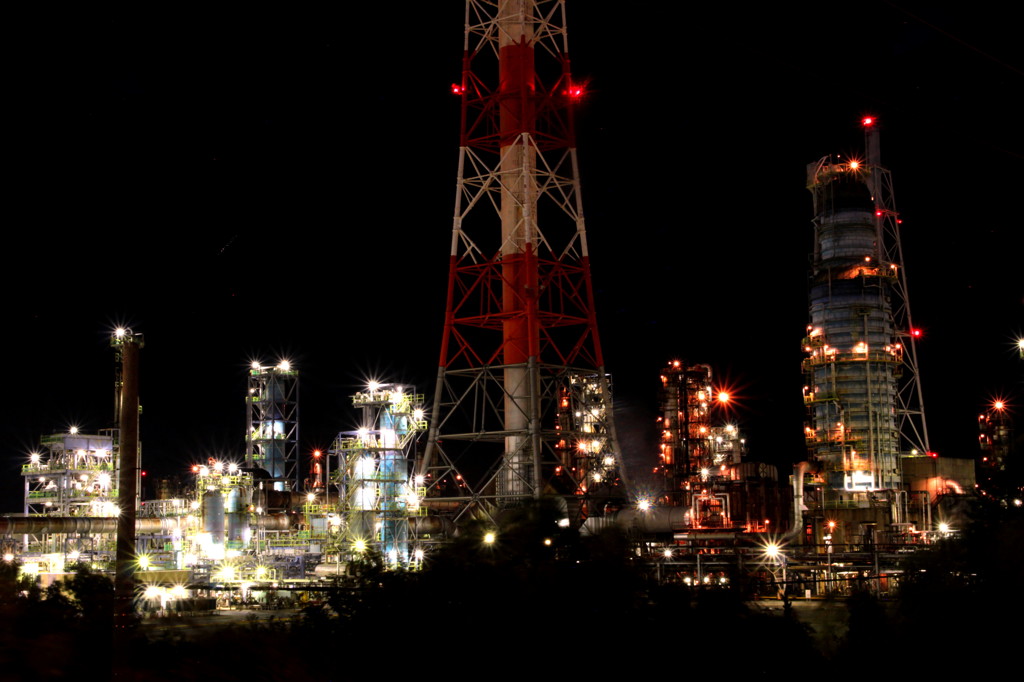工場夜景