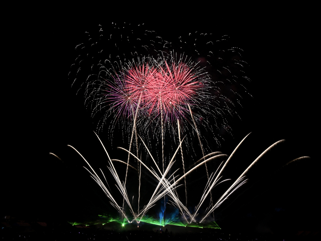 ふくつ花火アートイリュージョン2022➋