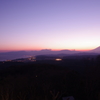 夜景と富士山