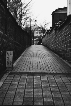 好奇心をそそる路地