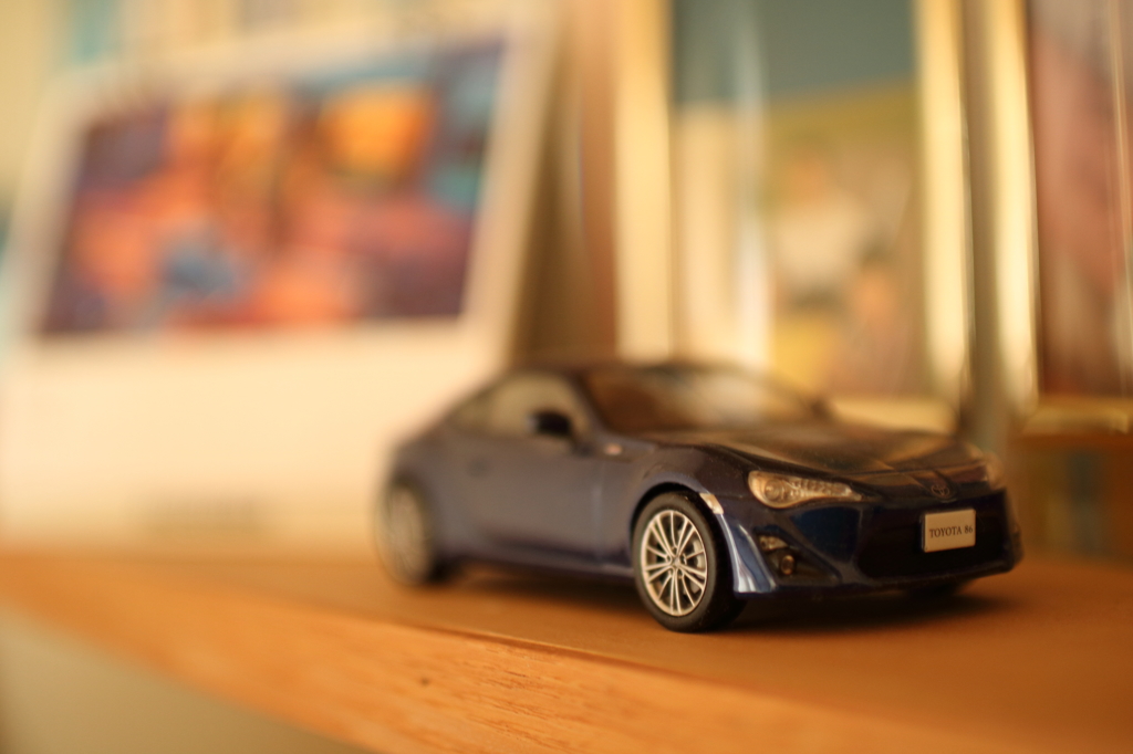 本棚のTOYOTA86