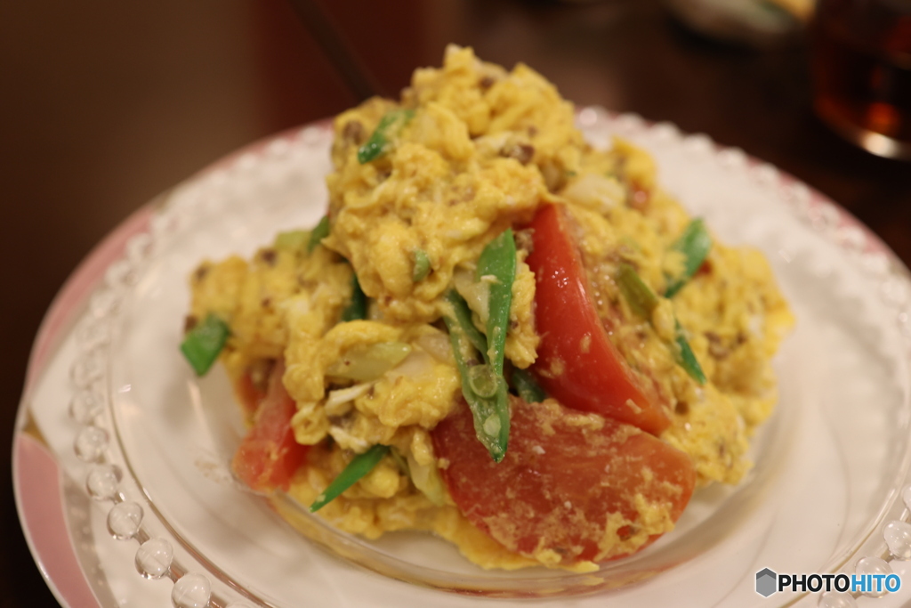 トマト玉子炒め