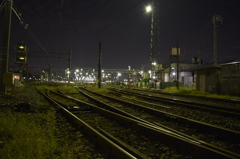 夜の線路②