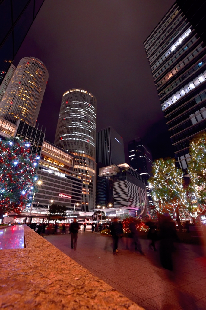JR Central Towers -night version1.0-