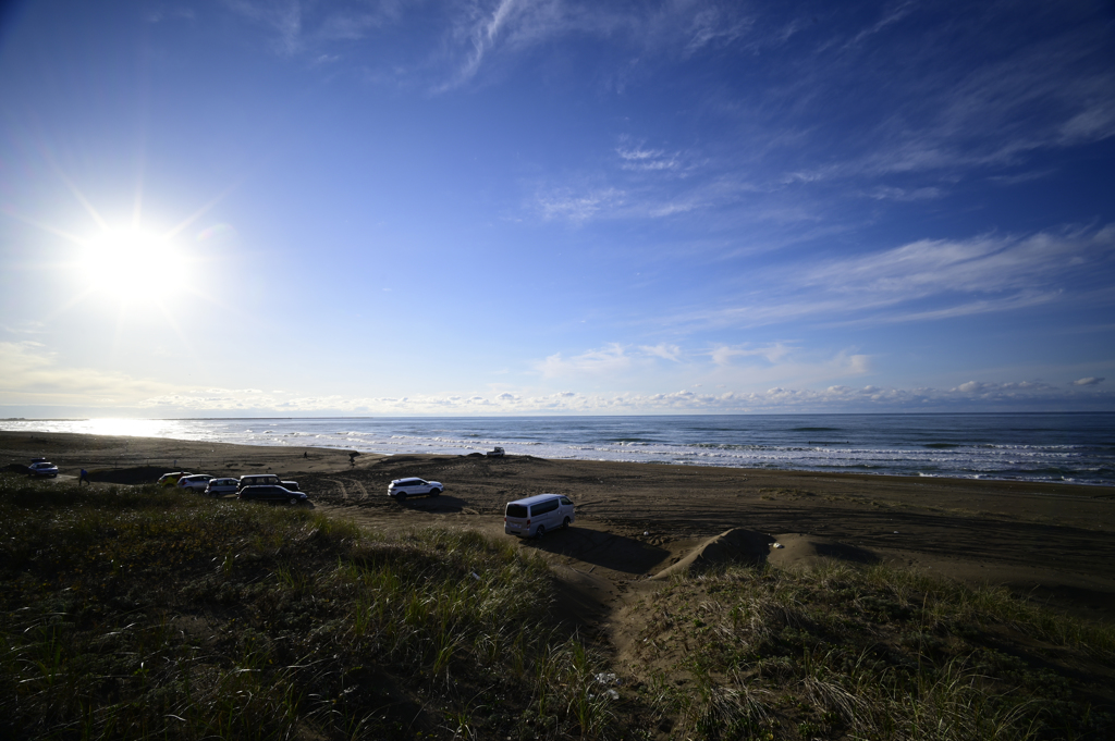 内灘海岸　遠景