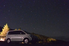 デリカと星空