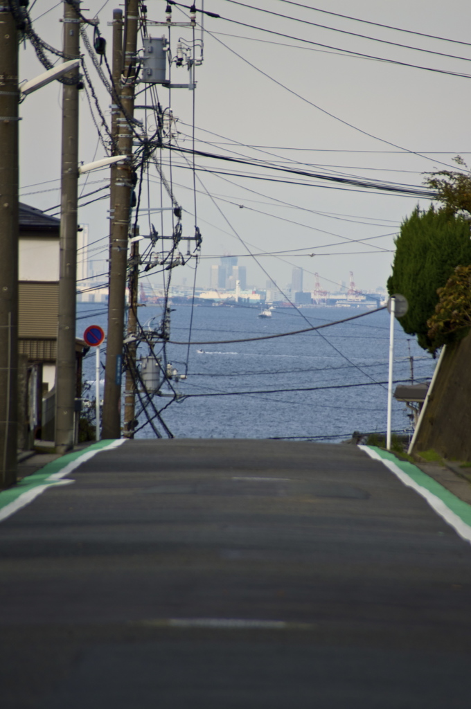 海の見える風景