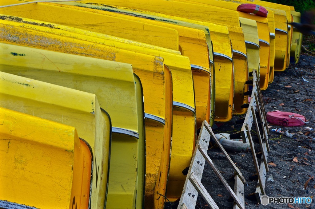 Yellow Boats