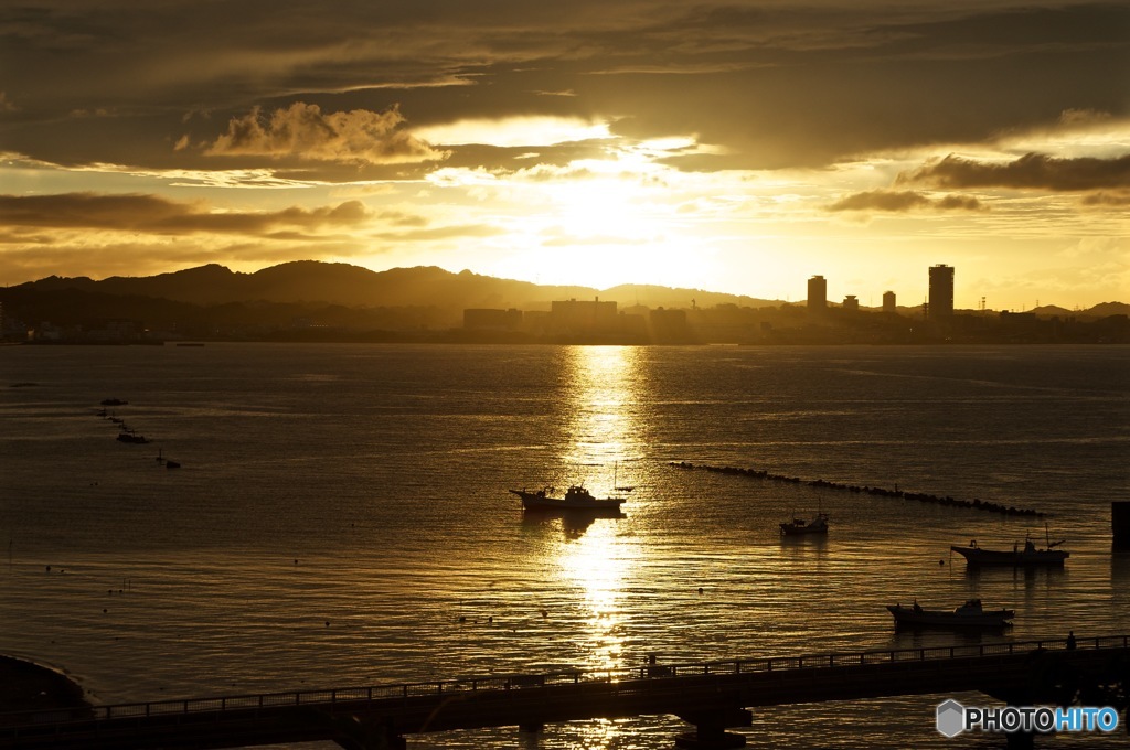 続・走水の夕焼け