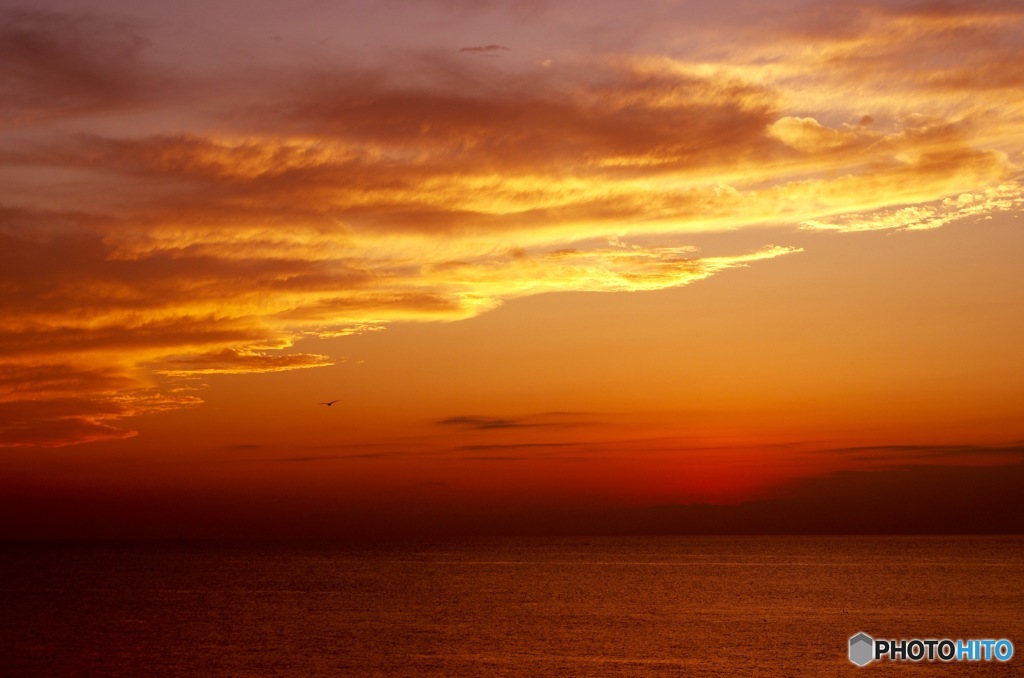 いつの日かの夕焼け