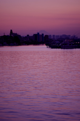 夕暮れ