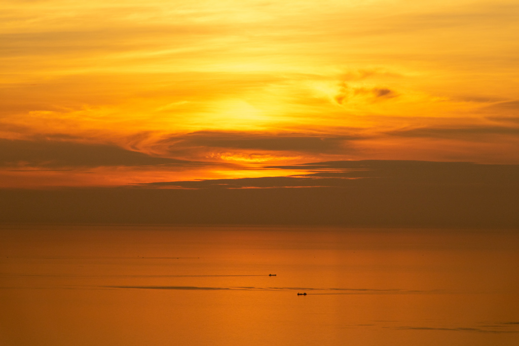 黄金の夕暮れ