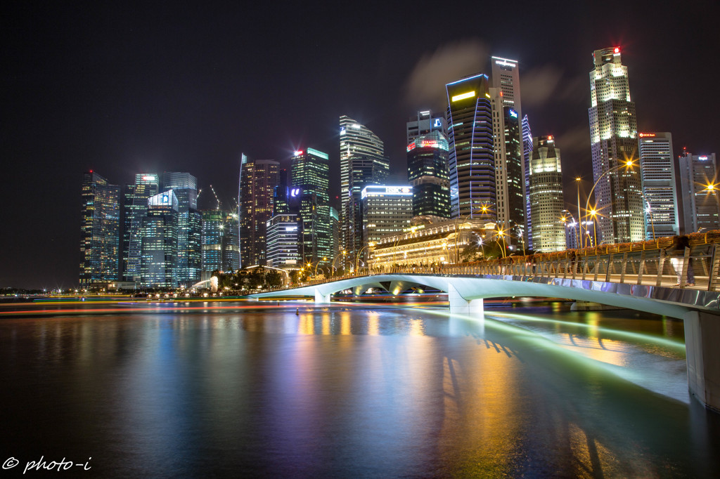 シンガポールの夜景