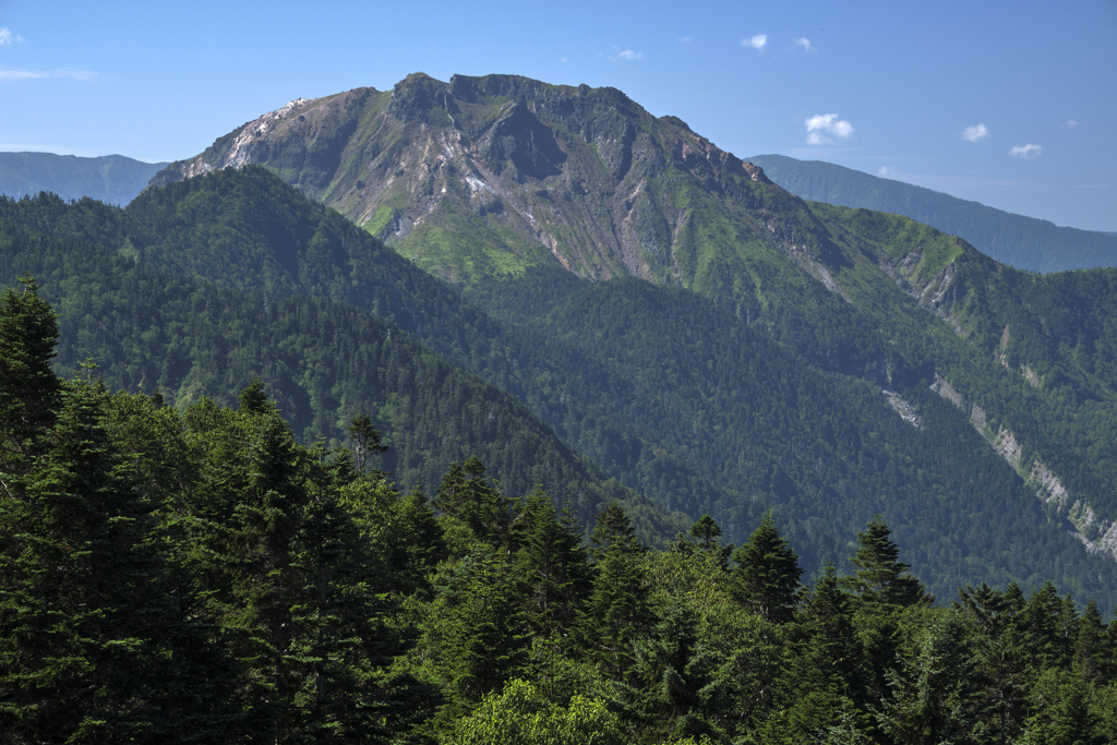 夏の焼岳