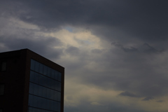 怪しげな雲