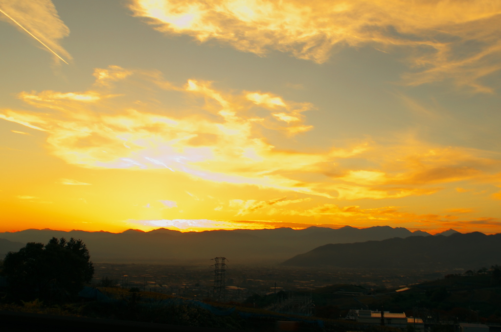 夕焼け
