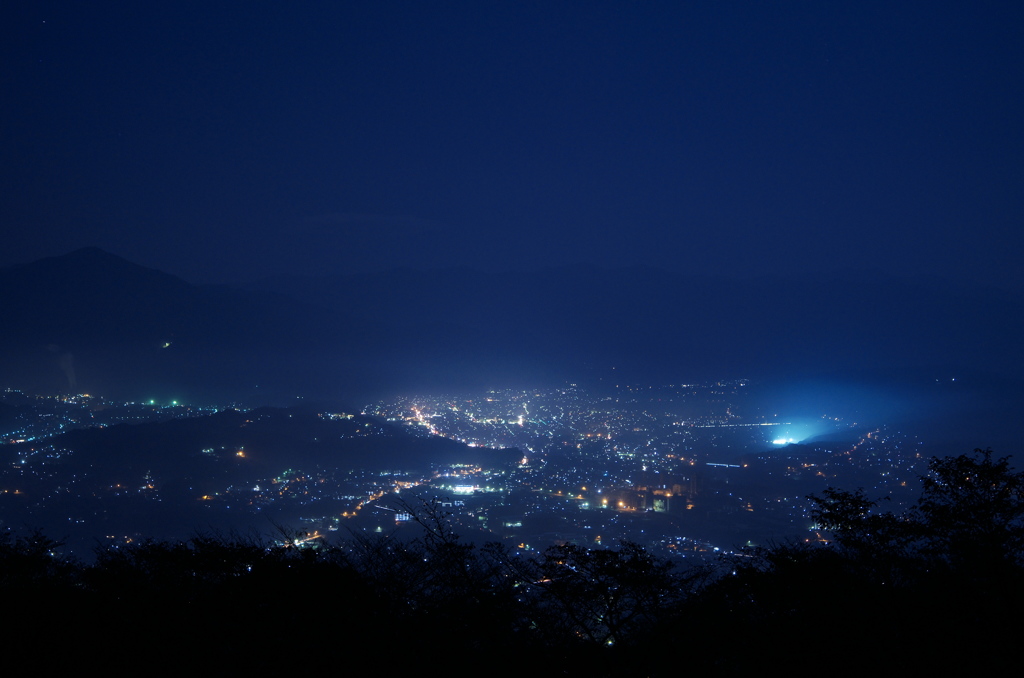 美の山夜景02