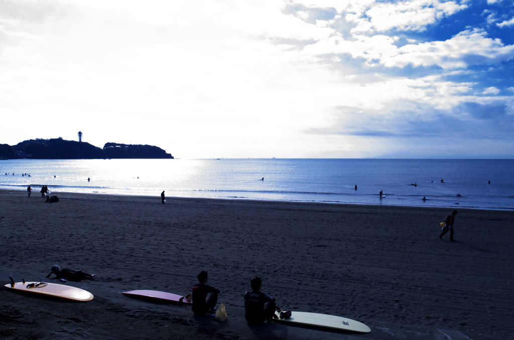 日曜の海