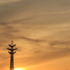 夕景にて