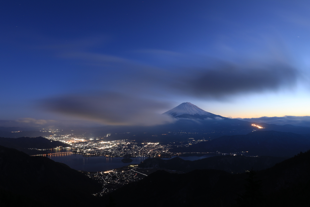富士山〃寒かった