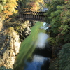 渓谷の水路橋