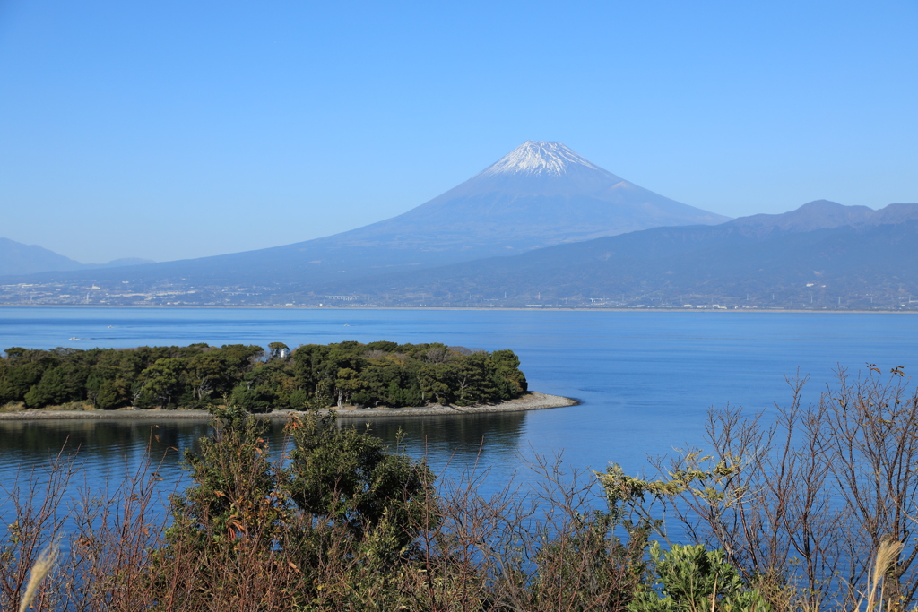 伊豆半島富士景色（大瀬崎）